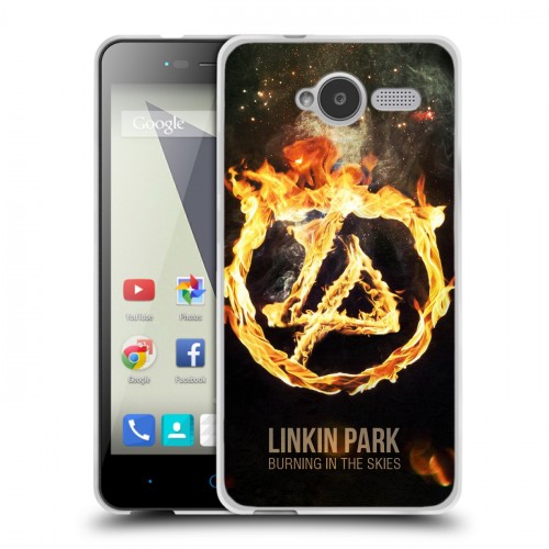 Дизайнерский пластиковый чехол для ZTE Blade L3 Linkin Park