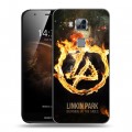 Дизайнерский пластиковый чехол для Huawei G8 Linkin Park