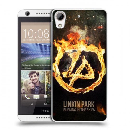 Дизайнерский силиконовый чехол для HTC Desire 626 Linkin Park