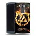 Дизайнерский пластиковый чехол для LG V10 Linkin Park