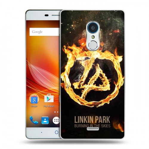 Дизайнерский пластиковый чехол для ZTE Blade X9 Linkin Park