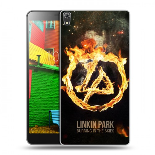 Дизайнерский силиконовый чехол для Lenovo Phab Linkin Park