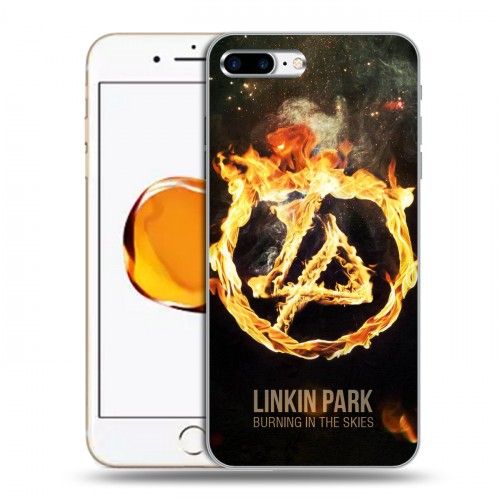 Дизайнерский пластиковый чехол для Iphone 7 Plus / 8 Plus Linkin Park