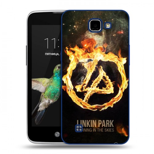 Дизайнерский пластиковый чехол для LG K4 Linkin Park