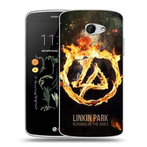 Дизайнерский силиконовый чехол для LG K5 Linkin Park