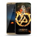 Дизайнерский пластиковый чехол для ZTE Axon 7 Linkin Park