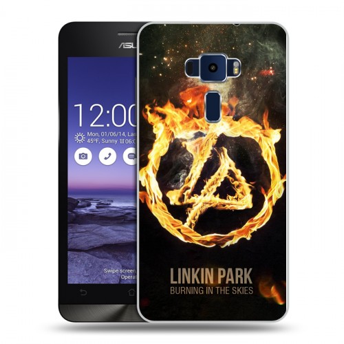 Дизайнерский пластиковый чехол для Asus ZenFone 3 5.2 Linkin Park