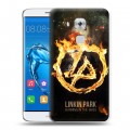 Дизайнерский пластиковый чехол для Huawei Nova Plus Linkin Park