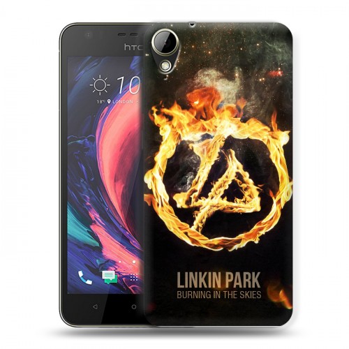 Дизайнерский пластиковый чехол для HTC Desire 10 Lifestyle Linkin Park