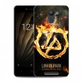 Дизайнерский силиконовый чехол для BQ Aquaris U Linkin Park