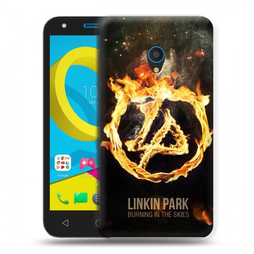 Дизайнерский пластиковый чехол для Alcatel U5 Linkin Park