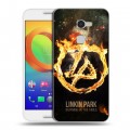 Дизайнерский силиконовый чехол для Alcatel A3 Linkin Park