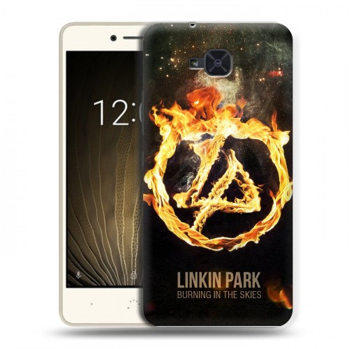 Дизайнерский силиконовый чехол для BQ Aquaris U2 Linkin Park