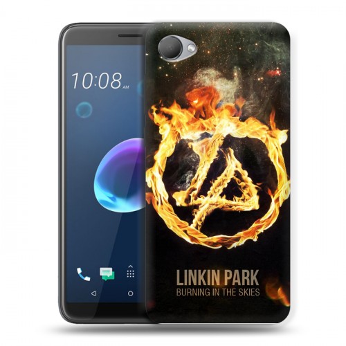 Дизайнерский пластиковый чехол для HTC Desire 12 Linkin Park