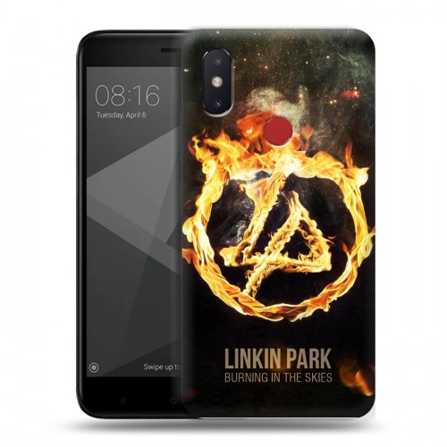 Дизайнерский пластиковый чехол для Xiaomi Mi8 SE Linkin Park