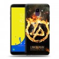 Дизайнерский пластиковый чехол для Samsung Galaxy J6 Linkin Park