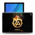 Дизайнерский силиконовый чехол для Huawei MediaPad M5 Lite Linkin Park