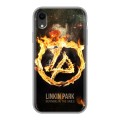 Дизайнерский силиконовый чехол для Iphone Xr Linkin Park