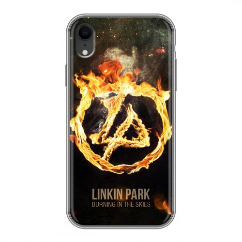 Дизайнерский силиконовый чехол для Iphone Xr Linkin Park