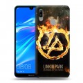 Дизайнерский пластиковый чехол для Huawei Y6 (2019) Linkin Park