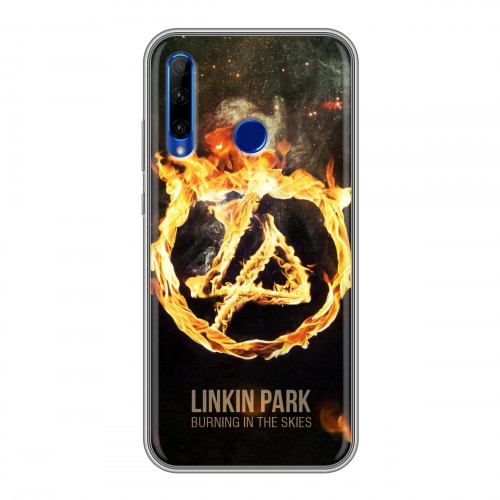 Дизайнерский силиконовый чехол для Huawei Honor 10i Linkin Park