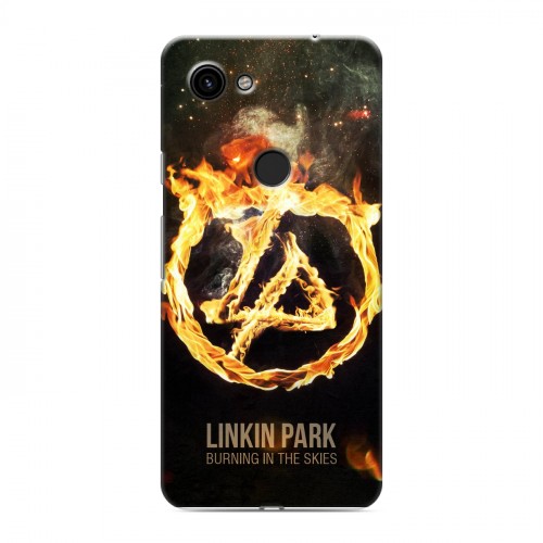 Дизайнерский пластиковый чехол для Google Pixel 3a Linkin Park