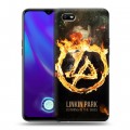 Дизайнерский силиконовый с усиленными углами чехол для OPPO A1k Linkin Park