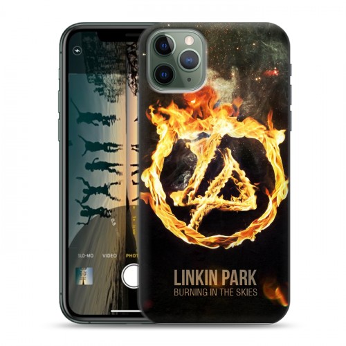 Дизайнерский пластиковый чехол для Iphone 11 Pro Max Linkin Park
