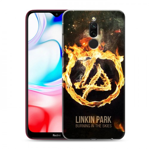 Дизайнерский пластиковый чехол для Xiaomi RedMi 8 Linkin Park