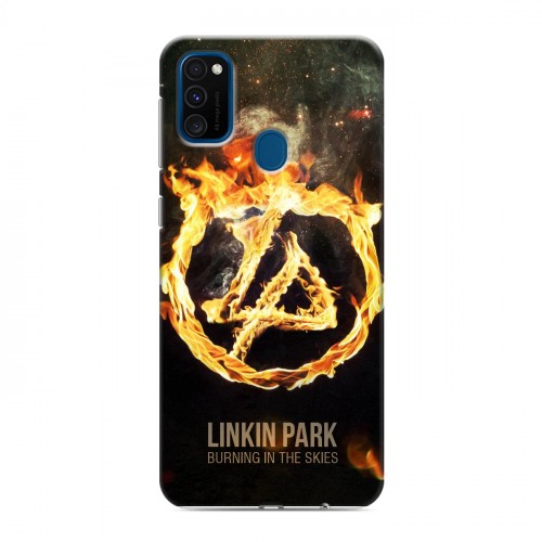 Дизайнерский силиконовый чехол для Samsung Galaxy M30s Linkin Park