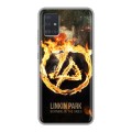 Дизайнерский силиконовый чехол для Samsung Galaxy A51 Linkin Park