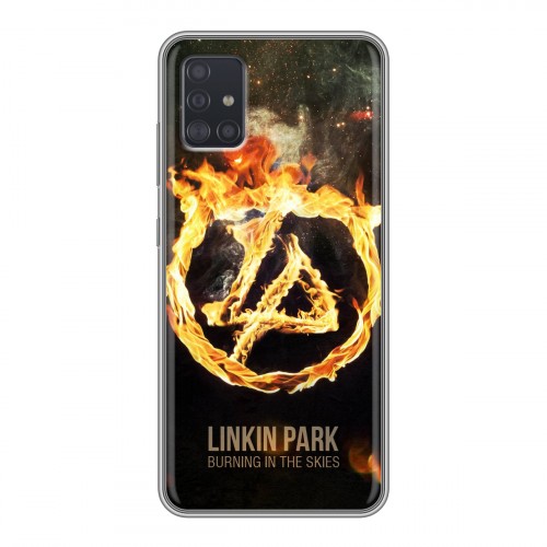 Дизайнерский силиконовый чехол для Samsung Galaxy A51 Linkin Park