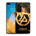 Дизайнерский пластиковый чехол для Huawei P40 Linkin Park