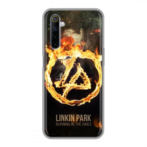 Дизайнерский силиконовый чехол для Realme 6 Linkin Park