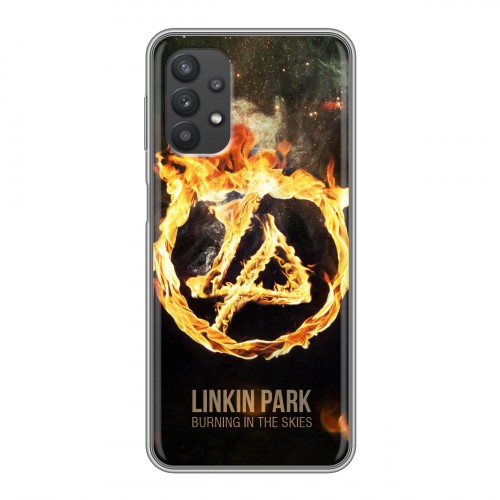 Дизайнерский силиконовый чехол для Samsung Galaxy A32 Linkin Park