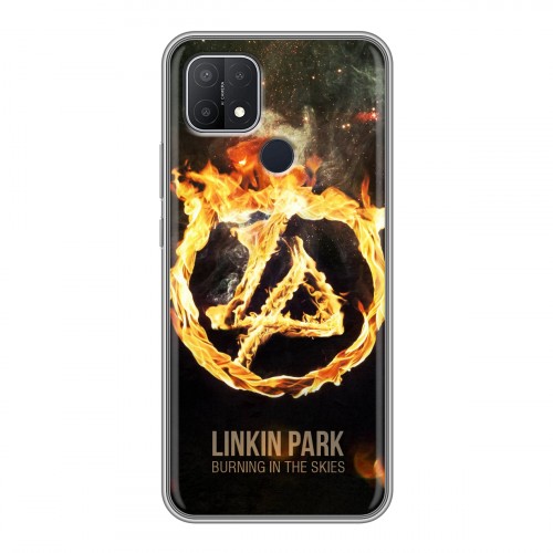 Дизайнерский силиконовый чехол для OPPO A15 Linkin Park