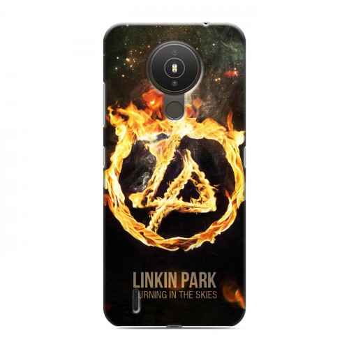 Дизайнерский силиконовый чехол для Nokia 1.4 Linkin Park