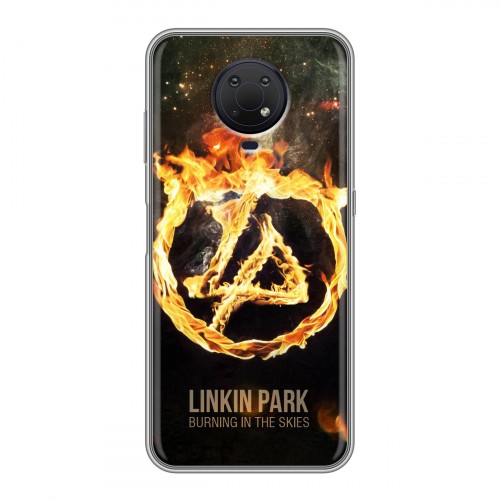 Дизайнерский силиконовый чехол для Nokia G10 Linkin Park