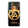 Дизайнерский силиконовый чехол для Samsung Galaxy S22 Linkin Park