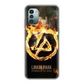 Дизайнерский силиконовый чехол для Nokia G11 Linkin Park