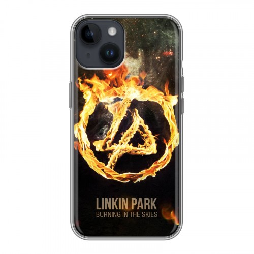 Дизайнерский пластиковый чехол для Iphone 14 Linkin Park