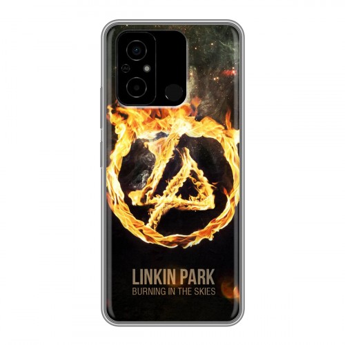 Дизайнерский силиконовый чехол для Xiaomi Poco C55 Linkin Park