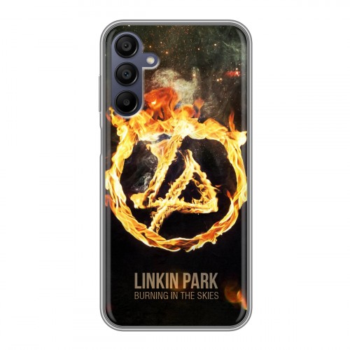 Дизайнерский пластиковый чехол для Samsung Galaxy A15 Linkin Park