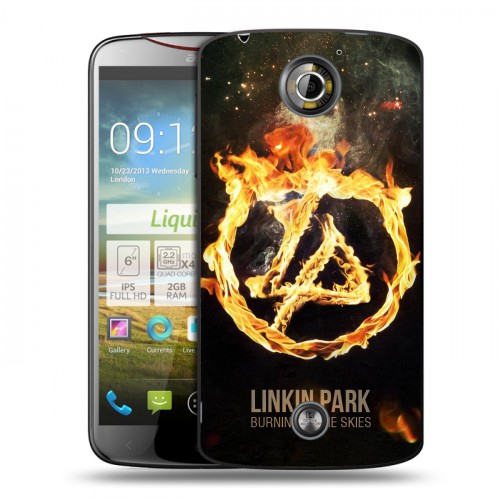Дизайнерский пластиковый чехол для Acer Liquid S2 Linkin Park