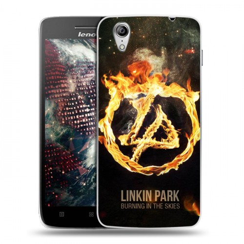 Дизайнерский пластиковый чехол для Lenovo Vibe X Linkin Park