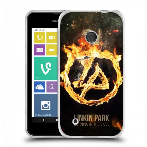 Дизайнерский пластиковый чехол для Nokia Lumia 530 Linkin Park