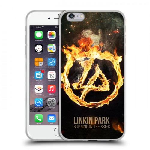 Дизайнерский силиконовый чехол для Iphone 6 Plus/6s Plus Linkin Park