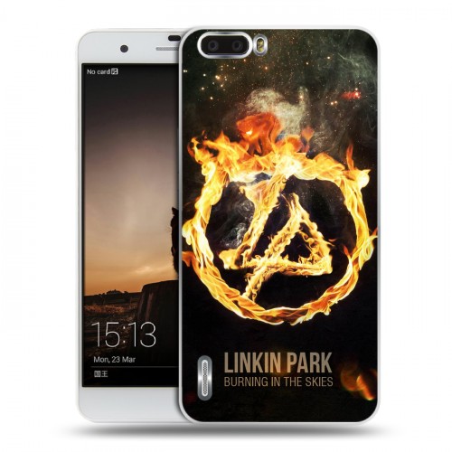 Дизайнерский пластиковый чехол для Huawei Honor 6 Plus Linkin Park