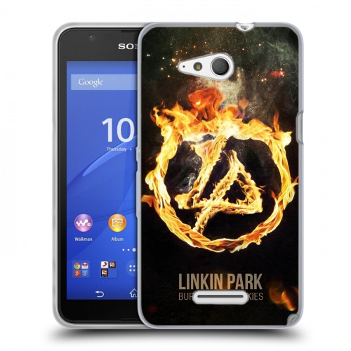 Дизайнерский пластиковый чехол для Sony Xperia E4g Linkin Park