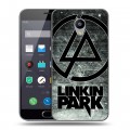 Дизайнерский пластиковый чехол для Meizu M2 Note Linkin Park